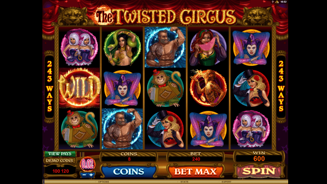 Бонусная игра The Twisted Circus 5